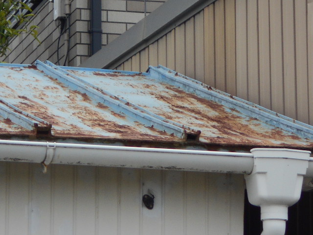 カラートタン屋根調査