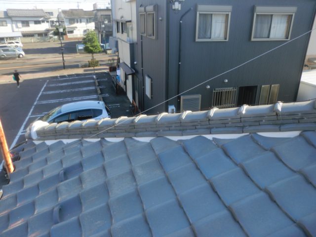 屋根工事写真