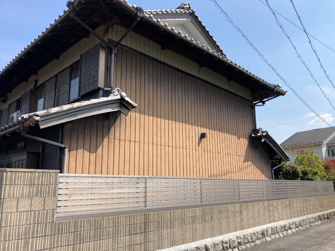 外壁張り替え施工前