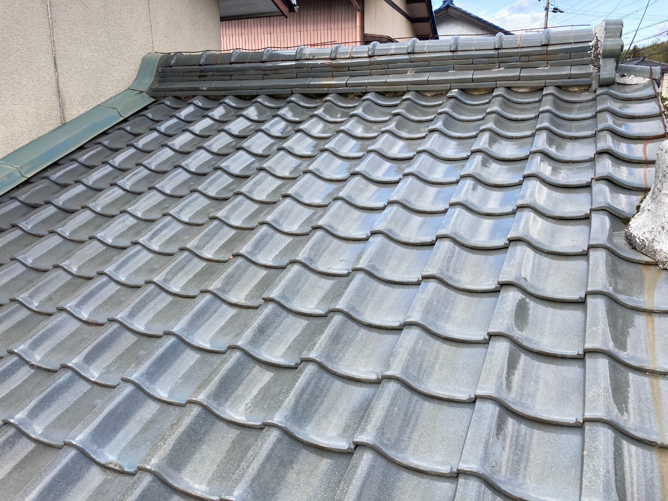 棟取り直し工事　施工前の様子