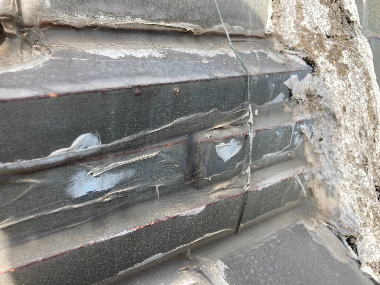 棟取り直し工事　施工前の様子