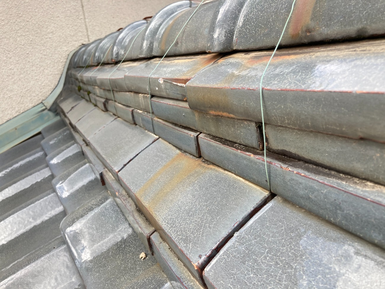 棟取り直し工事　施工前の様子