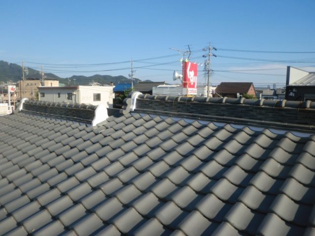 屋根工事写真