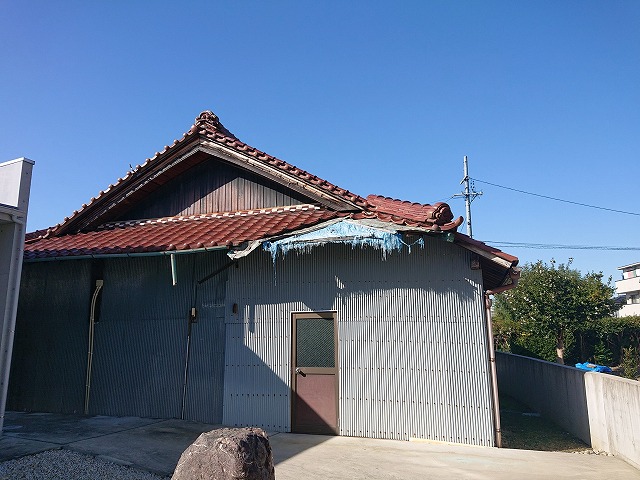 住居化予定の空き家