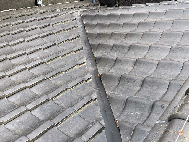 谷板金の交換工事