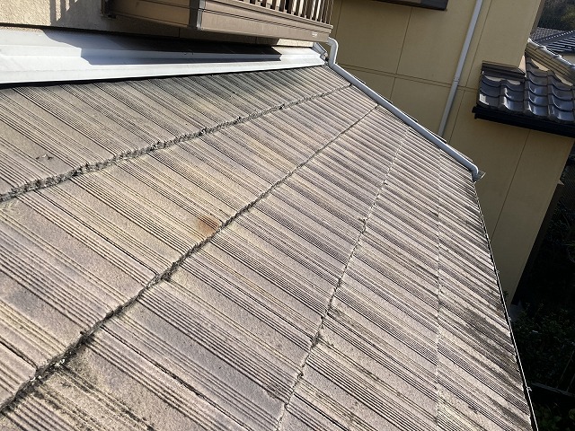 下屋根と壁の取り合い