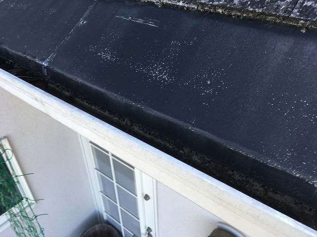 雨樋の位置を確認