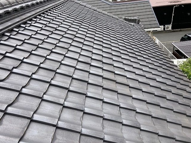 瓦屋根の点検