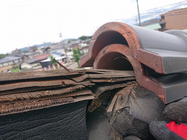 貫板の確認