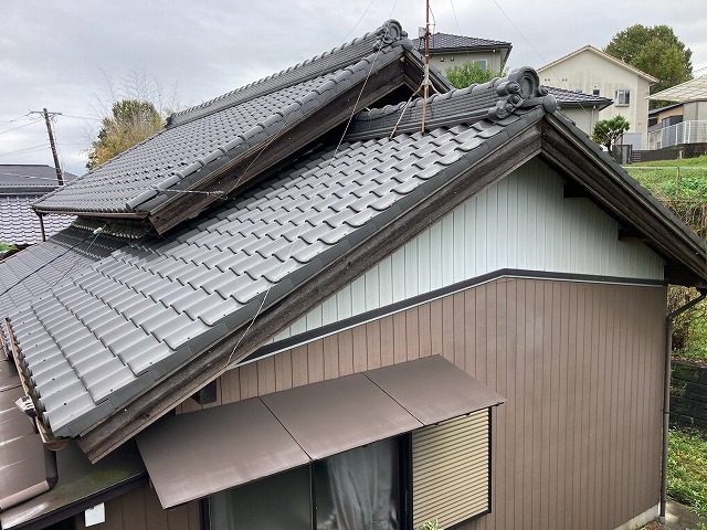 屋根の形状を確認