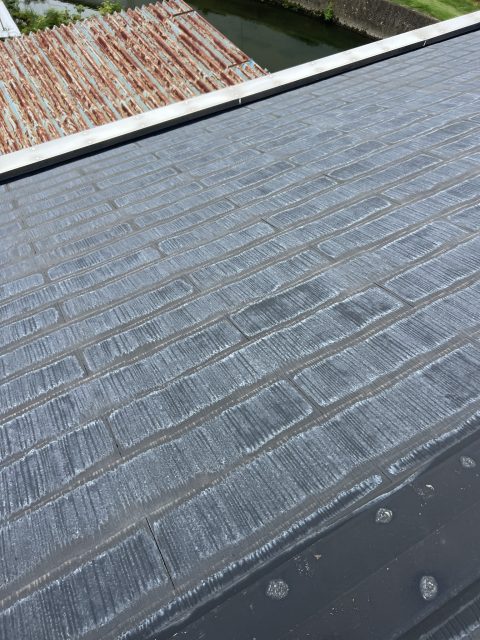 岐阜市でスレート屋根の調査、問題が起こる前に屋根塗装でメンテナンス
