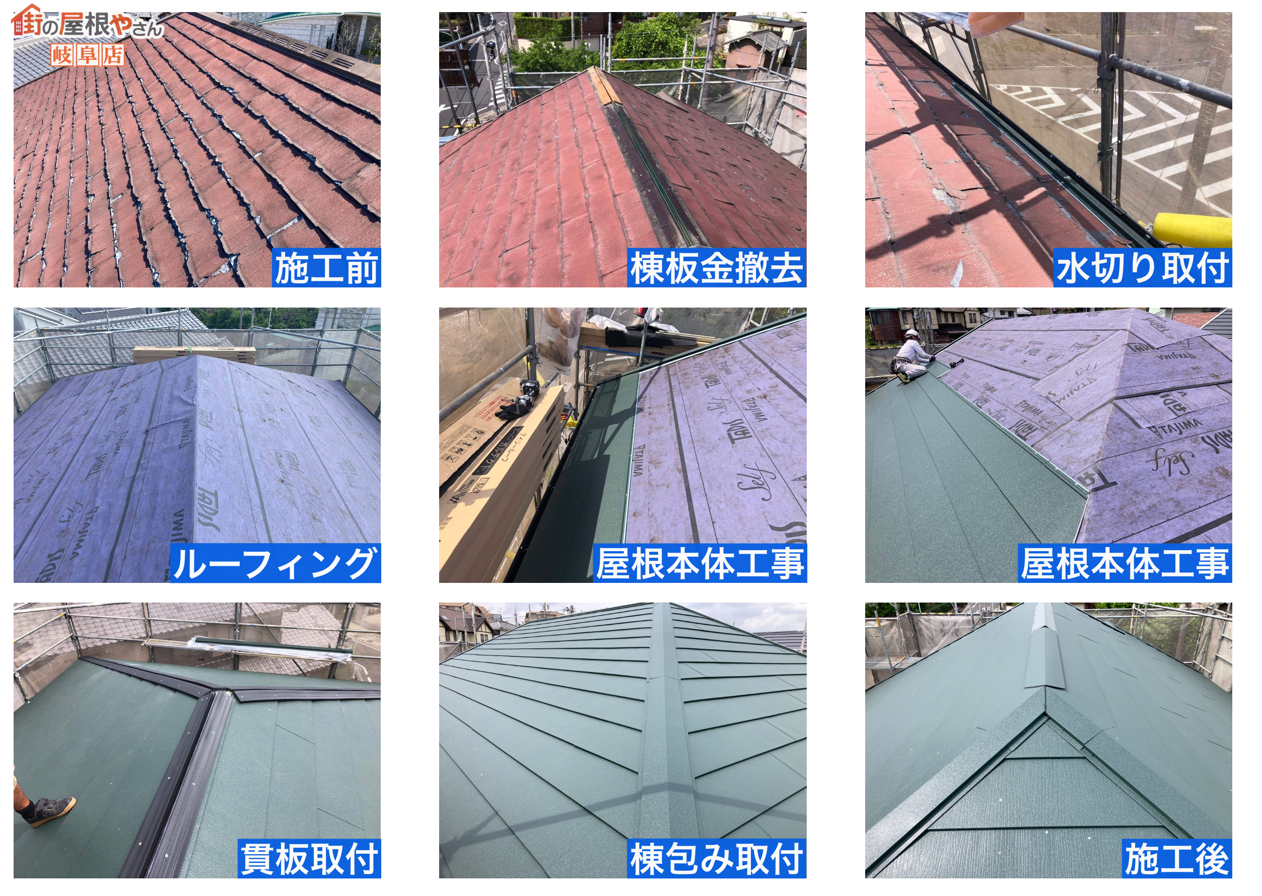 カバー工法　施工事例